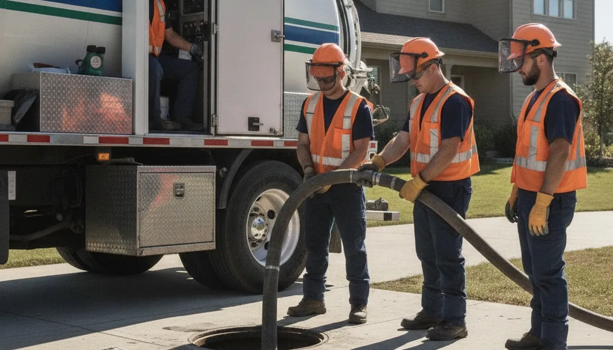 Septic pumping service for Bloomington, IN homes by On Call Plumbers
