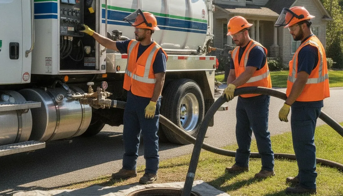 Septic pumping service for Bloomington, IN homes by On Call Plumbers