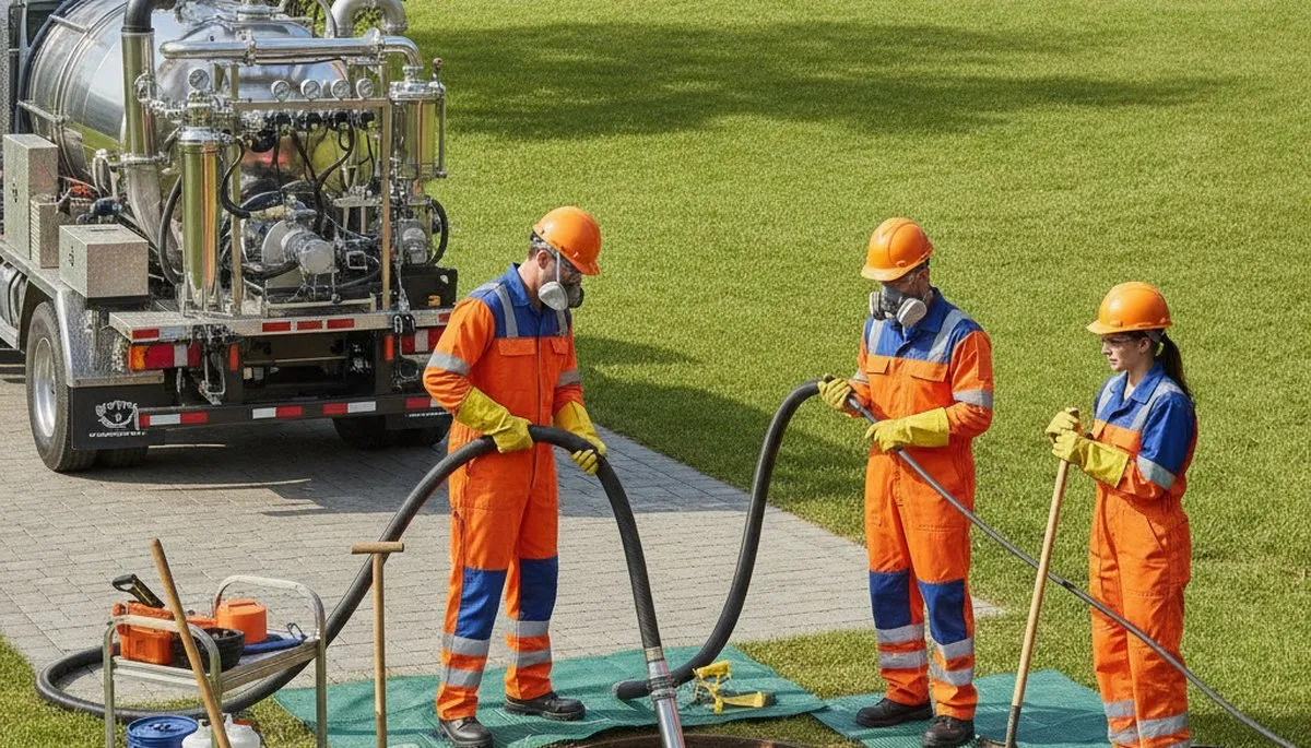 On Call Plumbers septic tank cleaning service for Bloomington, IN homes