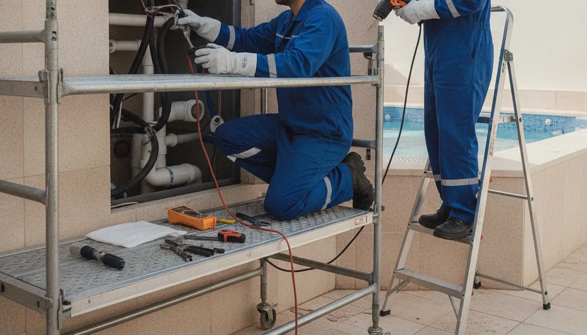 Spa repair service in Bloomington, IN for homes with on-call plumbers